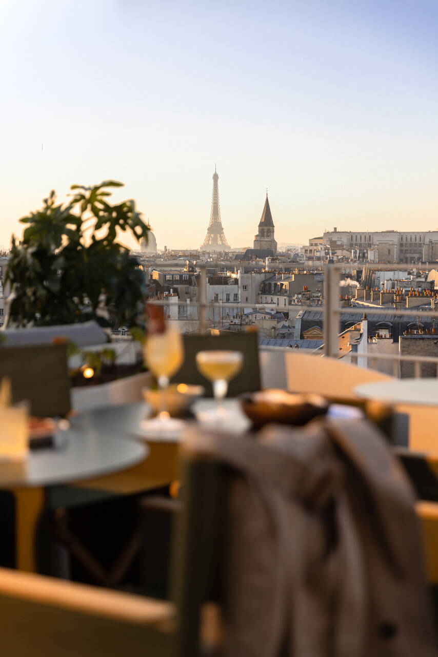 Rooftop Hôtel Dame des Arts, Paris